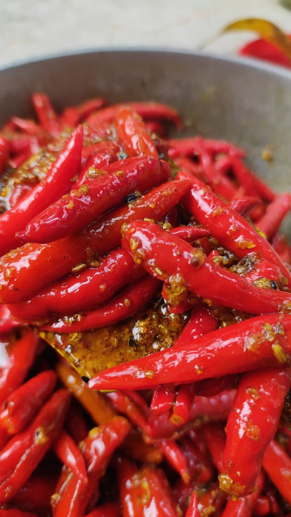 Chilli Pickle (লঙ্কার আচার)
