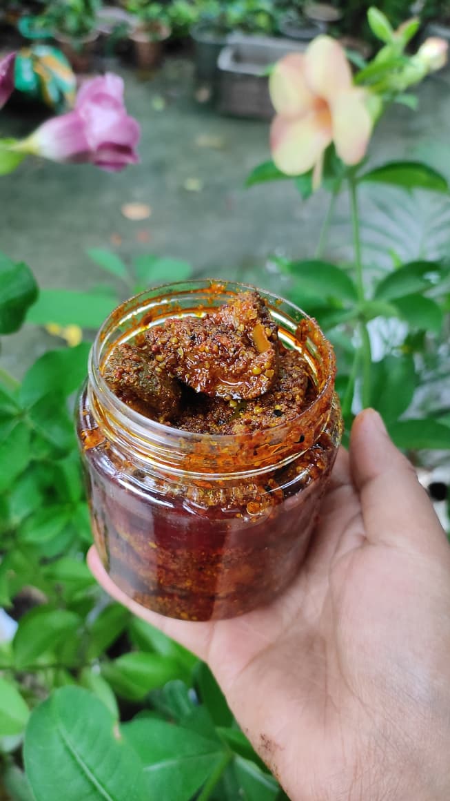 Aamer Jhal Achar (আমের ঝাল আচার)