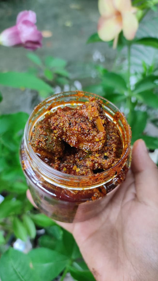Aamer Jhal Achar (আমের ঝাল আচার)
