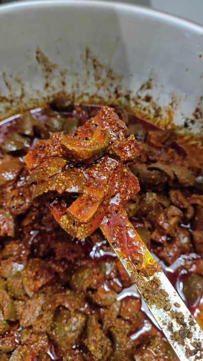 Aamer Jhal Achar (আমের ঝাল আচার)