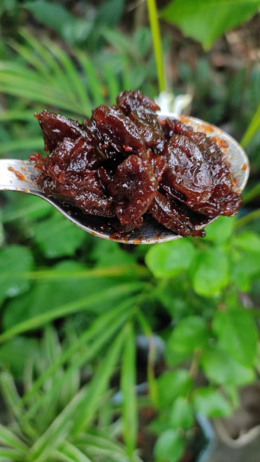 Koromchar Tok Jhal Misti Achar (করমচার টক-ঝাল-মিষ্টি আচার)
